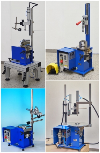clamping system of positioners